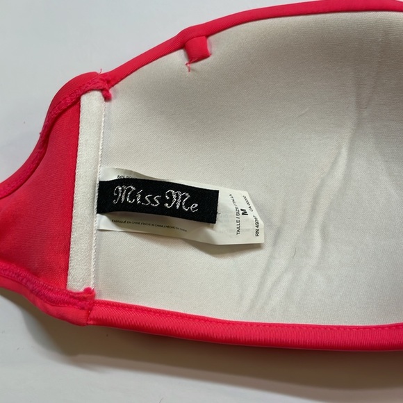 Miss Me womens Bikini 2 piece Rhinestones 2 piece swim suit Sz S/M - Picture 5 of 13